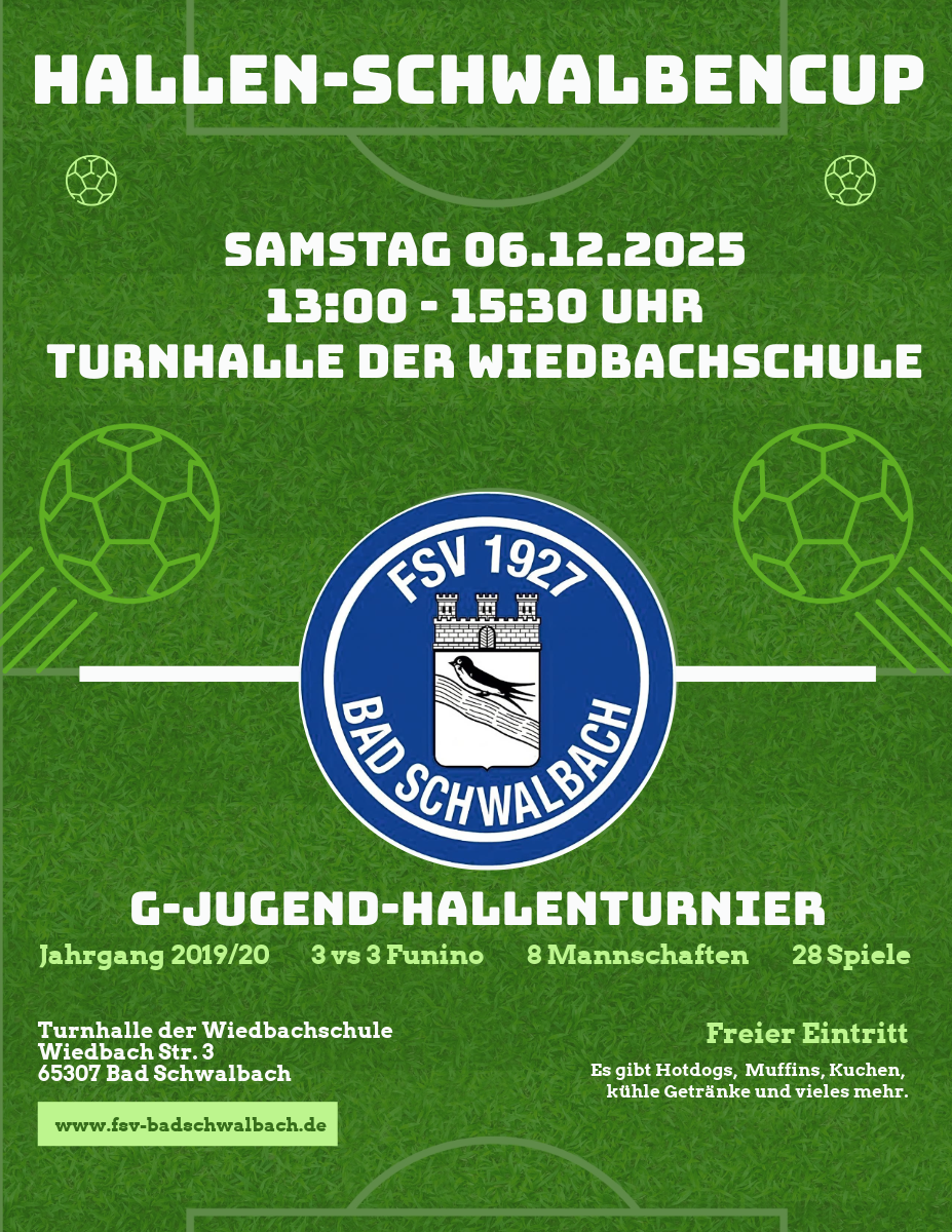 Hallen-Schwalbencup 2025 (G-Jugend)